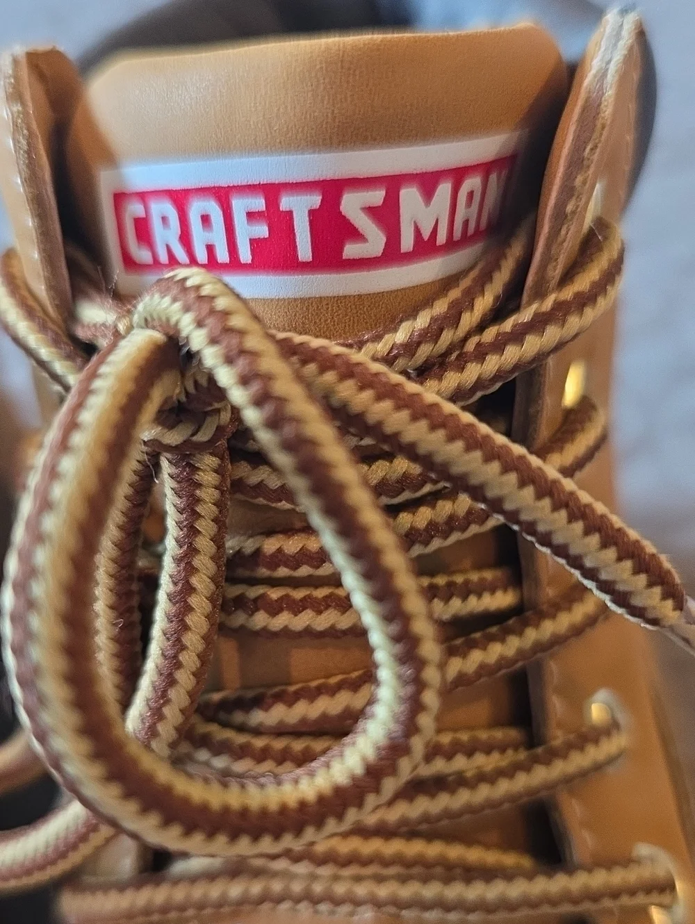 Craftsman Waterproof Toddler Little Kid Lace Up Work Boot Style Shoes, 10, Brown
